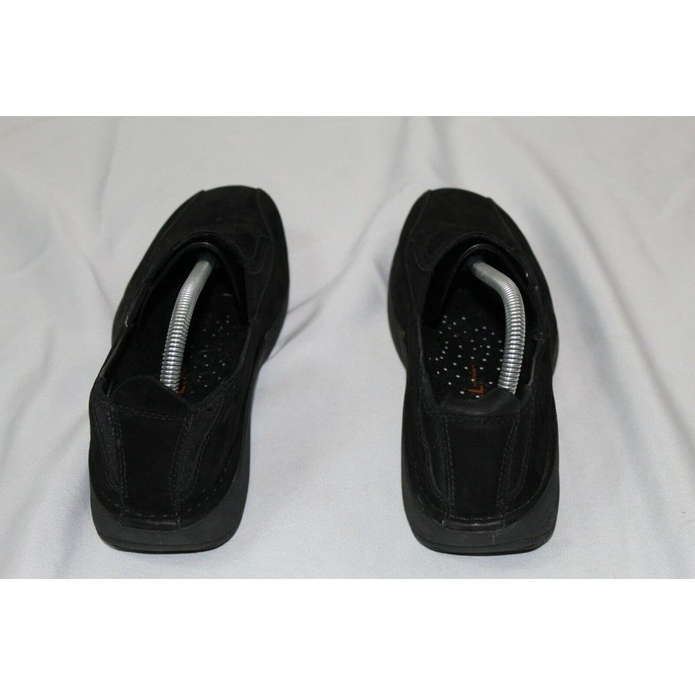 Women’s MERRELL Moc BLACK Suede Slip On Loafers Shoes Size 10 - Picture 3 of 6